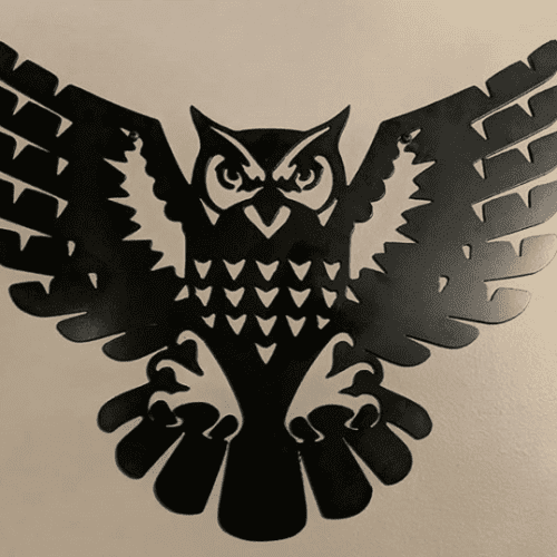 Royal Owl Metal Sign | Metal Signs
