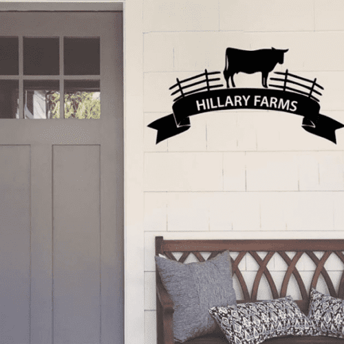 Personalized Farm Metal Sign | Farm Signs