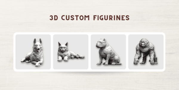 Custom Printed Figurines