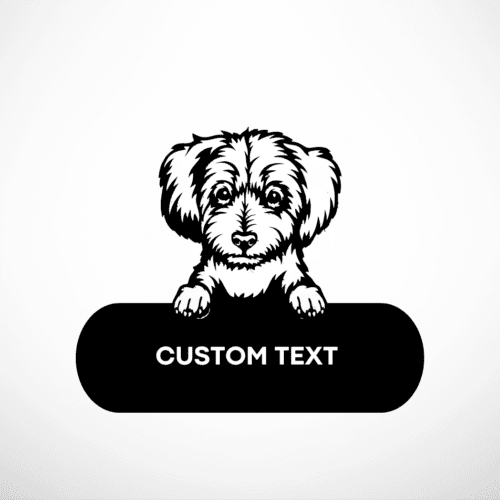 Custom Dog Address Sign